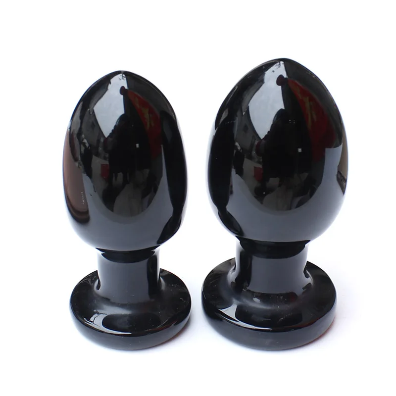 

1 Pcs Natural Black Obsidian Crystal Massage Wand With Stand