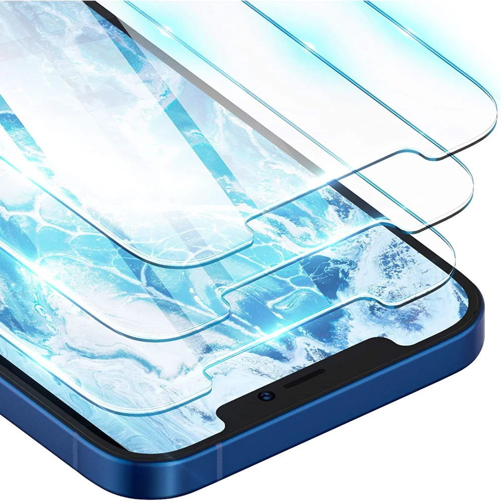 3 Packs Anti-Scratch Eye-Protection HD Clear Tempered Glass 