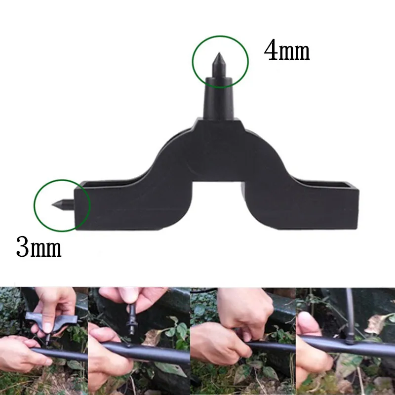 

3mm & 4mm Drill Hose Hole Punch Drilling Tools Hose Punchers Garden Irrigation Pipe Fittings Agriculture Tools Punch Tools