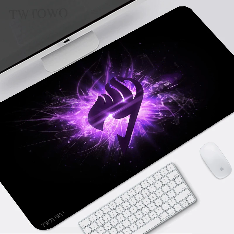 

Коврик для мыши с хвостом феи, большой игровой коврик для мыши размера XL HD под заказ, коврик для мыши XXL, мягкий офисный нескользящий коврик для компьютерной мыши, Настольный коврик