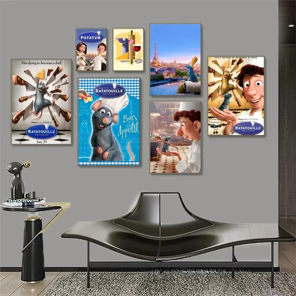 MINISO Плакат Рататуй на холсте