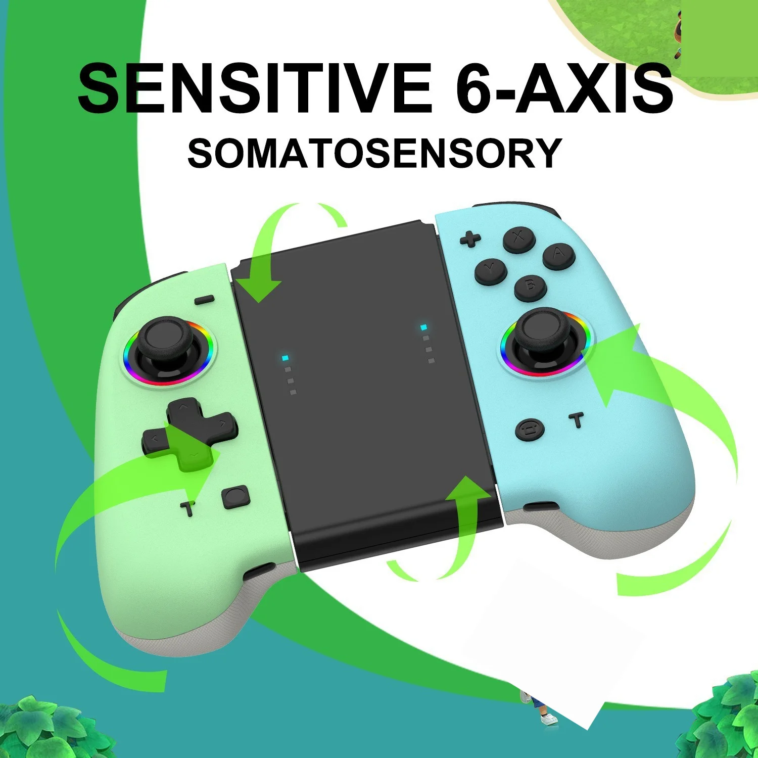Фото Новые беспроводные RGB-контроллеры Joy-Con 2026 года, совместимые с Nintendo, для улучшенного игрового процесса №3