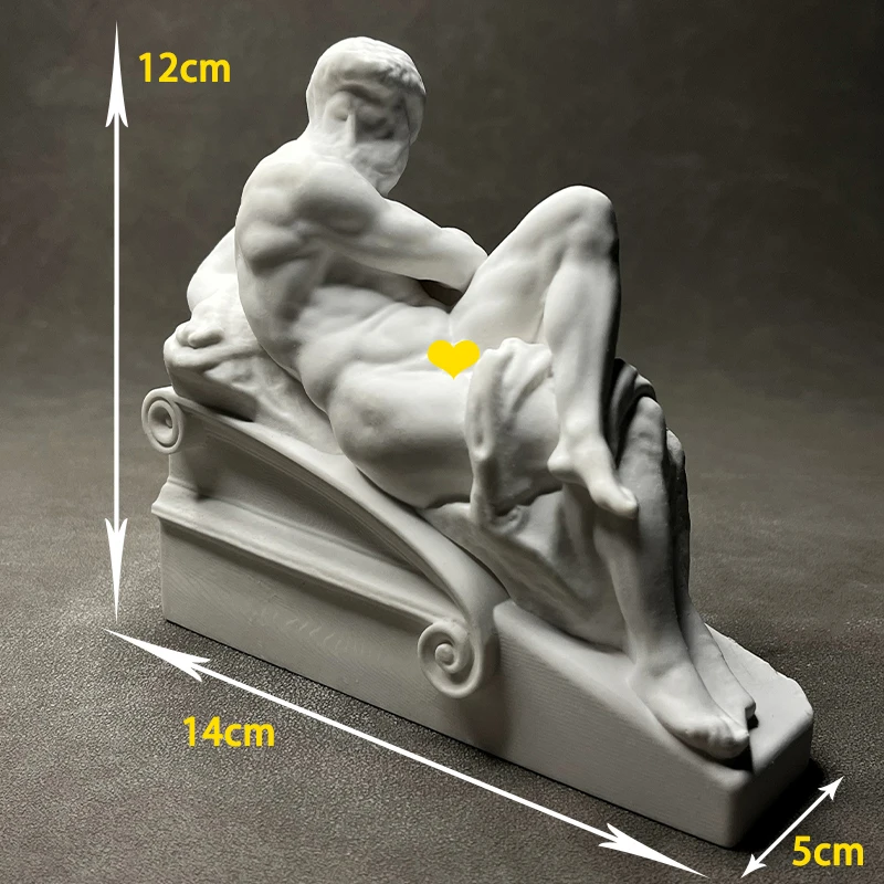 

Статуэтка Гижулиано де Медичи из гипса