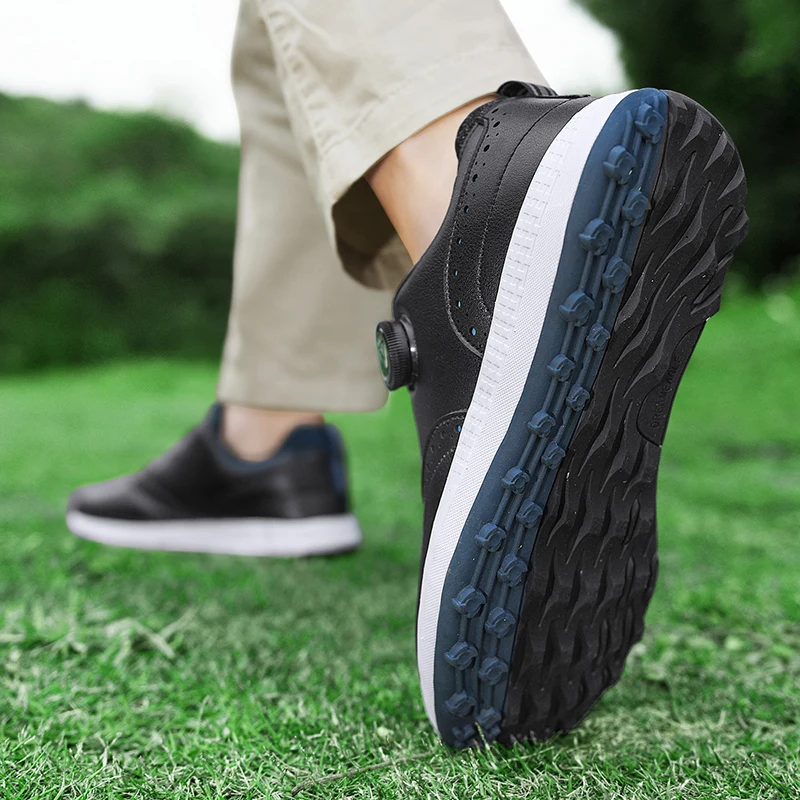 Professional Golf Shoes Men's Professional Golf Shoes Men's Comfortable Golf Shoes Anti-slip Sports Shoes Large Size 40-47