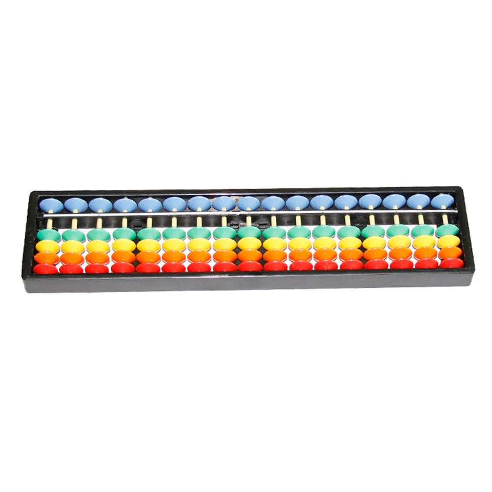 Пластиковые стержни Abacus красочные бусины детские математические инструменты