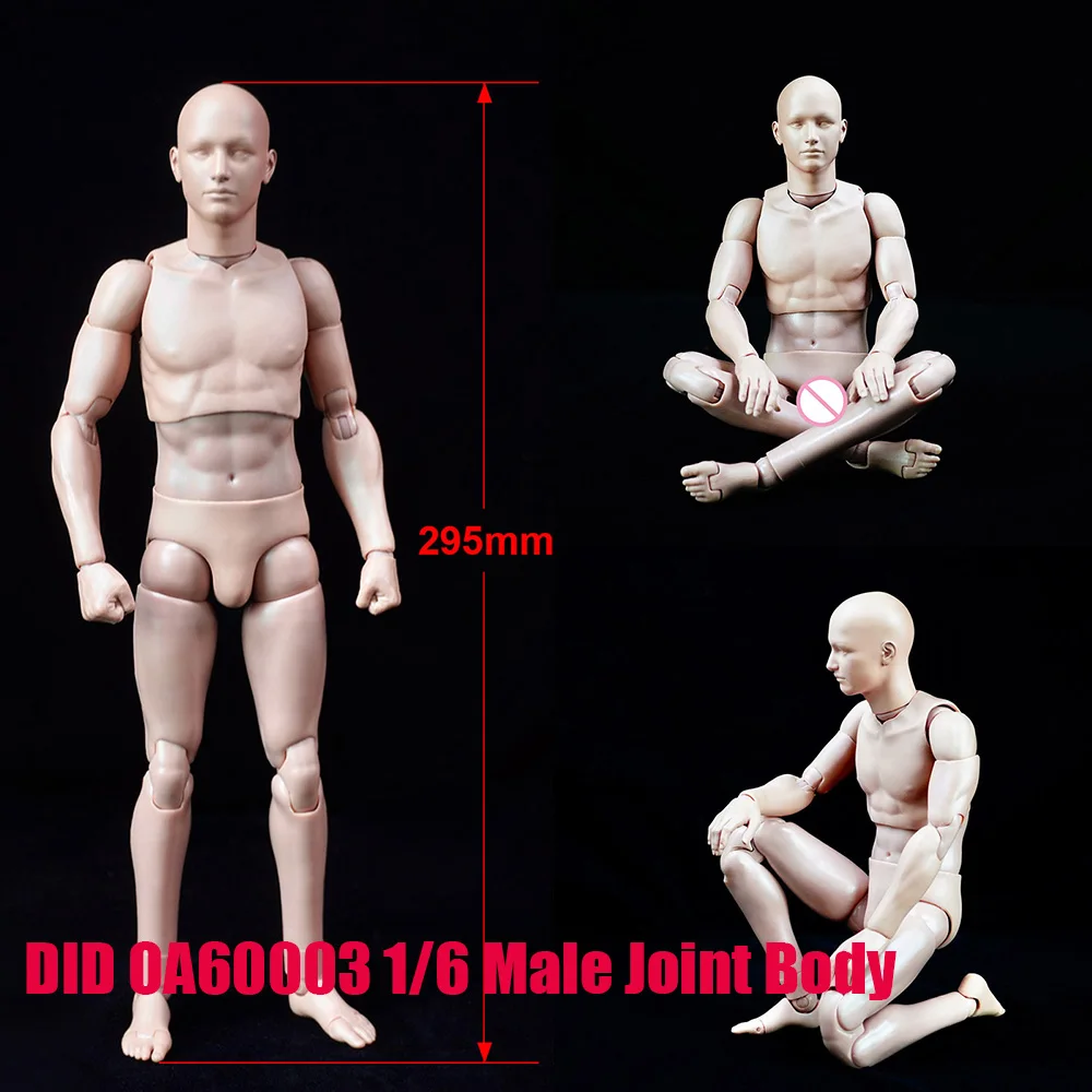 

DID OA60003 1/6 Male Soldier Super Flexible Joint Slim Body Standard Version 2.0 Model 12'' Action Figure With Head Sculpt