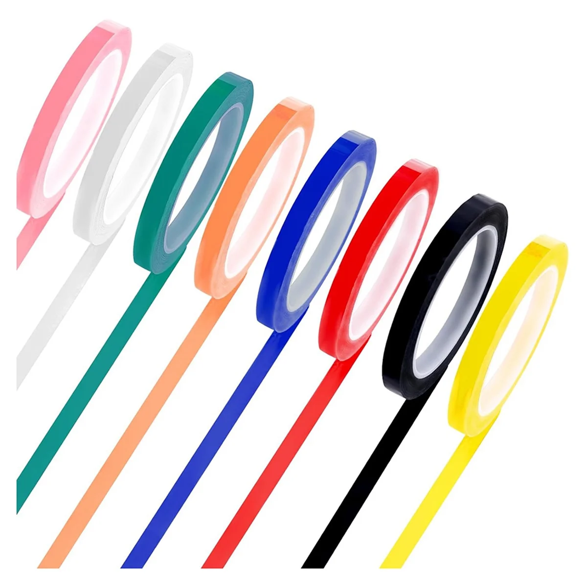 8 рулонов цветов Φ 216 футов/Д X 0 4 дюйма/Вт инструменты идентификационная лента