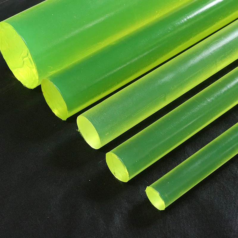 

500mm Length PU Nylon Rods Sticks Polyurethane Rod Stick Dia. 15mm-60mm hardness 80A Shore