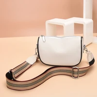 trend fashion crossbody designer handbags womens genuine leather saddle casual vintage tote shoulder bag for girl messenger bag