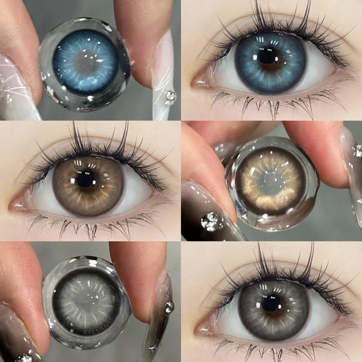 

AMARA NEW Contact Lenses 2pcs/pair Colored Contact Lens for Eye Color Cosmetic Color Contact Lens Beauty Eye Makeup Pupils