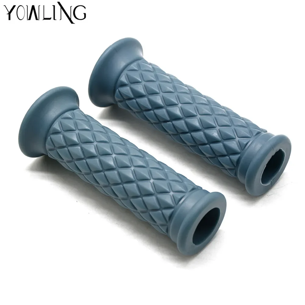 

1 пара 1 дюйм 25 мм наконечники вспомогательной планки мотоциклетные резиновые ручки для руля для Suzuki Kawasaki для Chopper 883