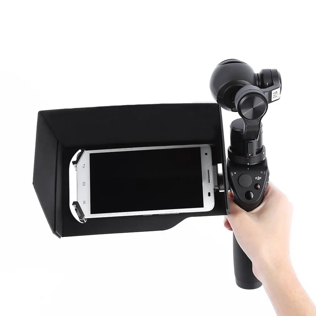 5 дюймовый ЖК-монитор Солнцезащитный козырек чехол для DJI OSMO ручной кардан |