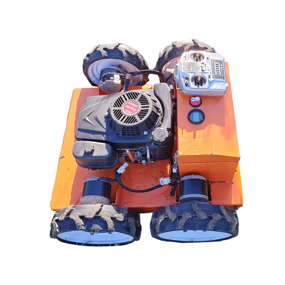 Робот-газонокосилка с дистанционным управлением