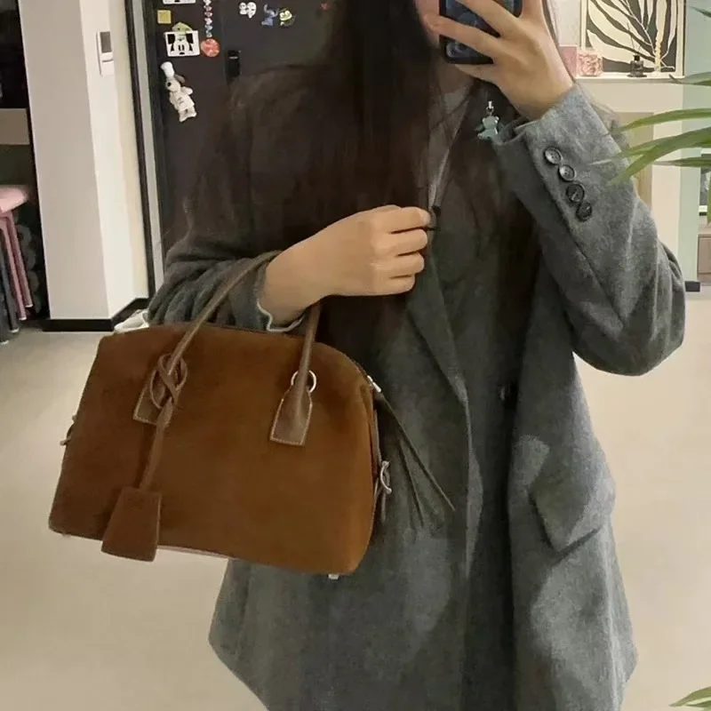Осень/зима 2022 новая модная универсальная сумка-тоут сумка Boston через плечо на одно