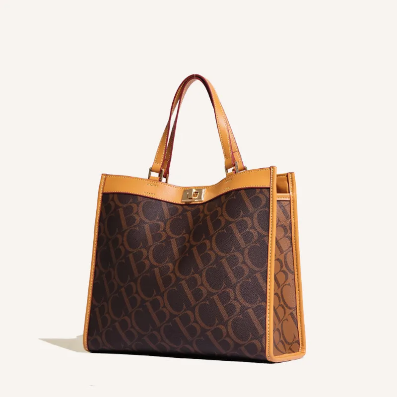 

2022 Autumn Girl's Handbags Tote Bag Western European and American Retro Fashion Casual Personality Women's Bag Shoulder Bags