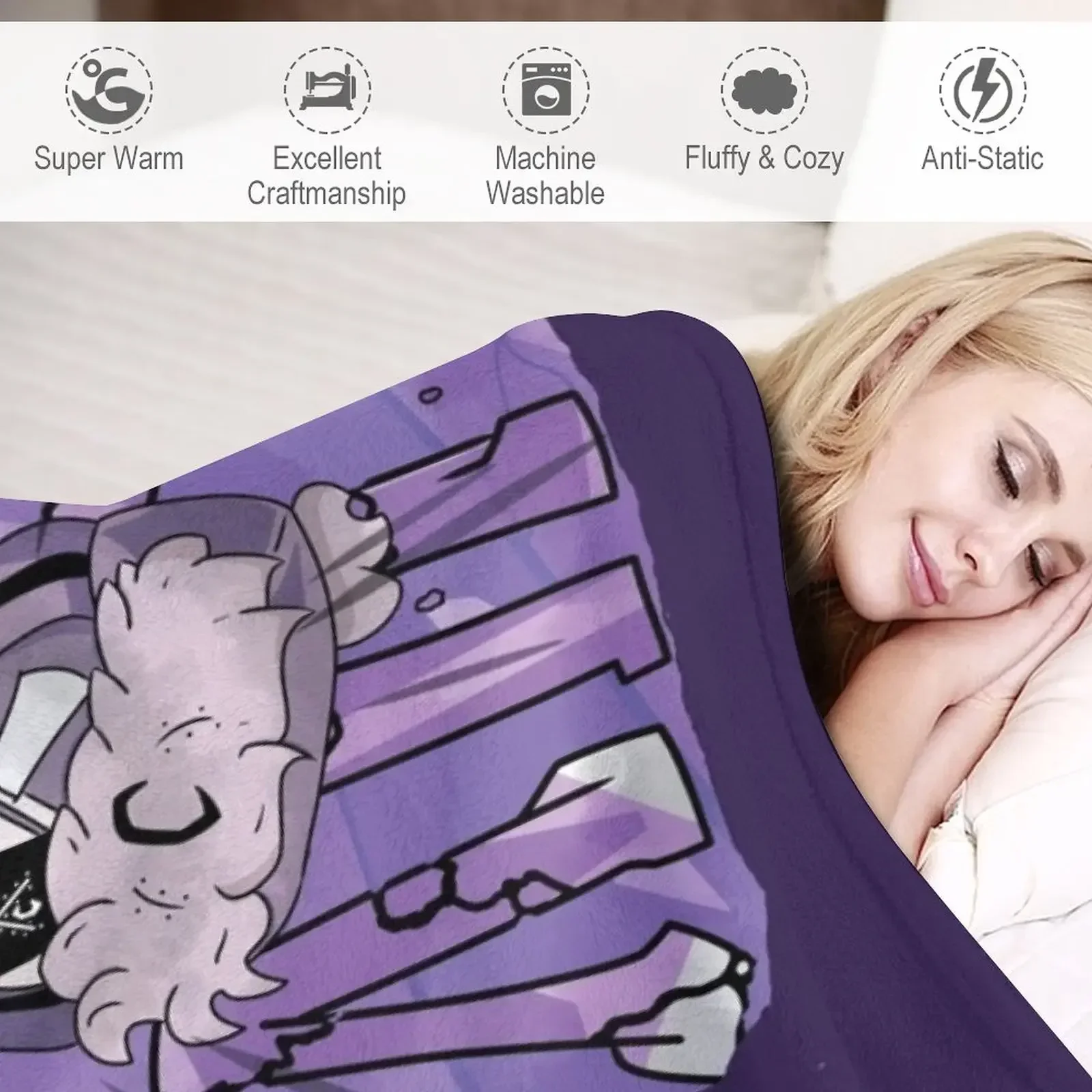 Fnf Ruv одеяла для стены с изображением персонажа