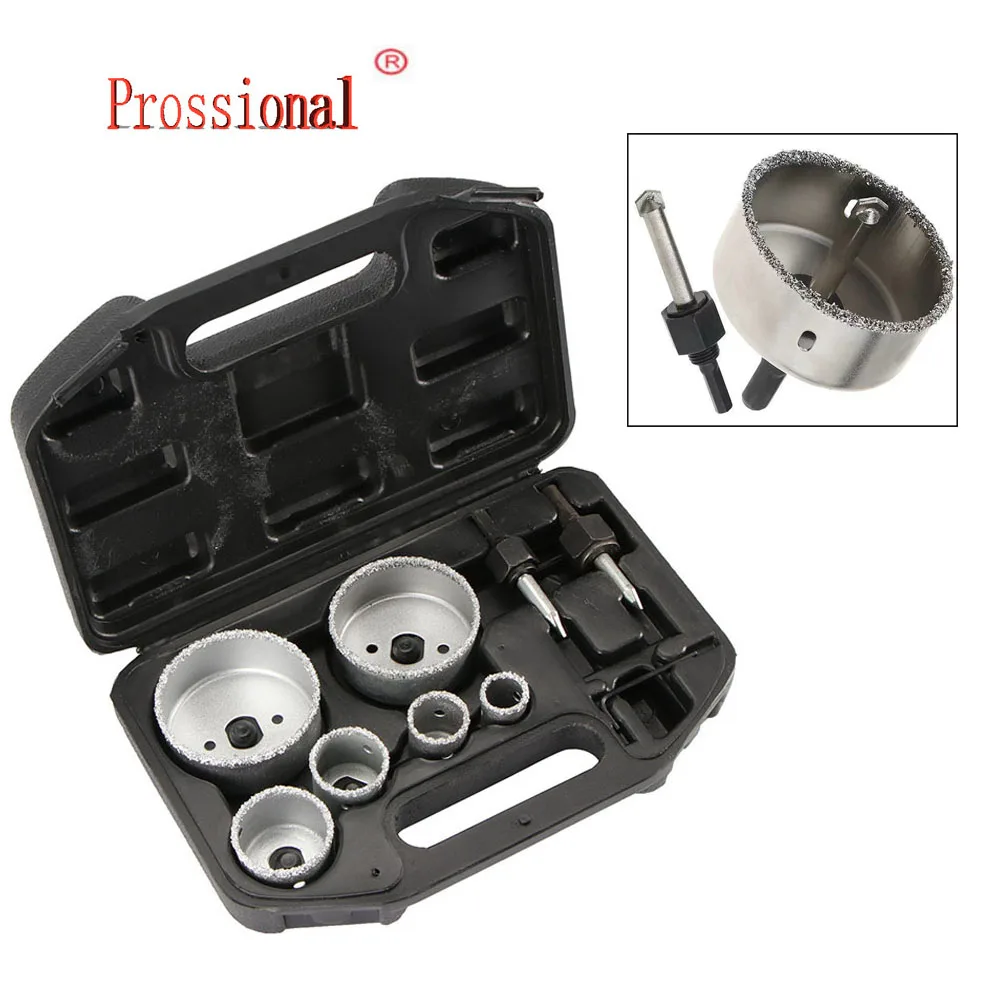 

Пильный сверлильный инструмент, пила YG8, открывалка для плитки 22, 28, 35, 44, 68 и 73 мм для плитки, керамики, мрамора, стекла, алмазного покрытия, отверстие