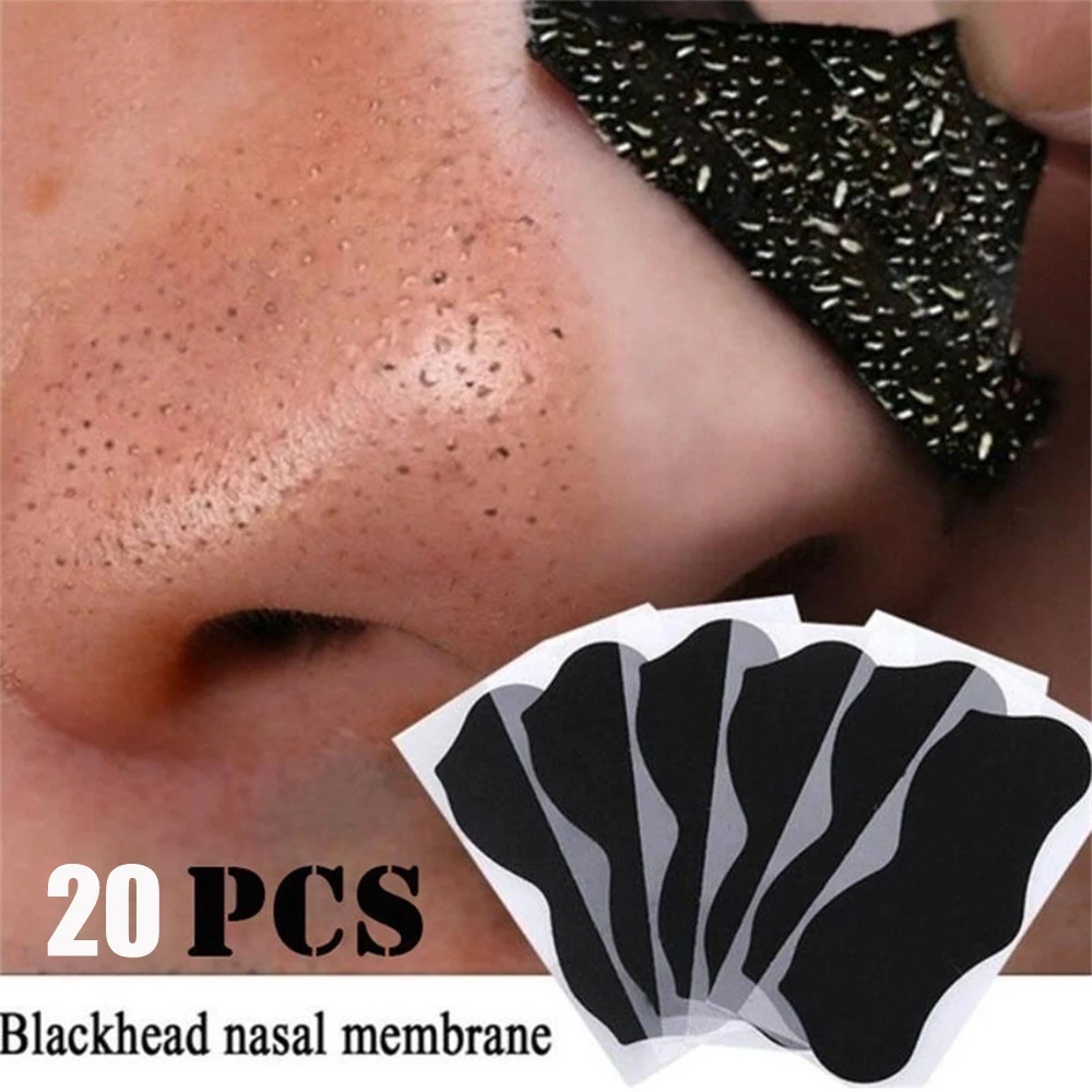 

10/20 Pieces Acne Treatment Mask Face Care Nose Blackhead Remover Mask Deep Cleansing Skin Care Shrink Pore Nose Black Dots Pore