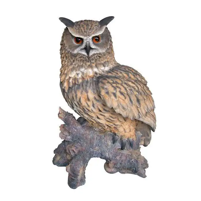 

Owl On Stump Indoor/Outdoor Statue