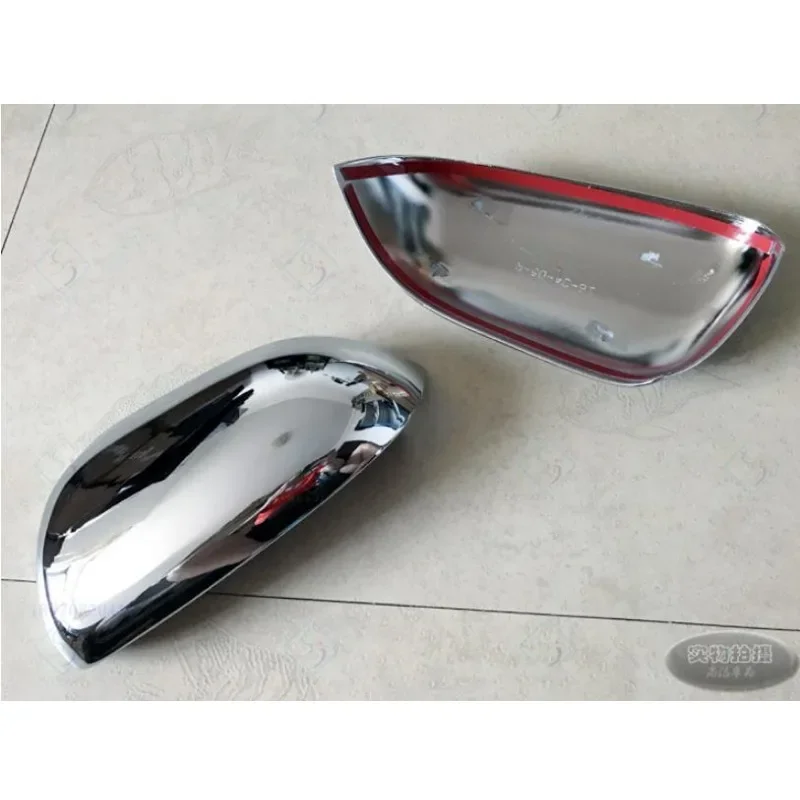 2 шт. хромированные накладки на боковые зеркала заднего вида для KIA K2 2011 2012 2013 2014 2015