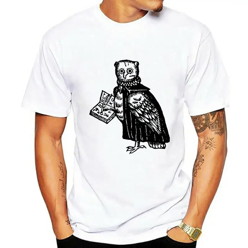 Мужская футболка Эзотерическая сова для женщин и мужчин |
