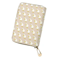 duck style pattern clutch cards holder%c2%a0high quality portable wallet school teenager women zipper bolsas