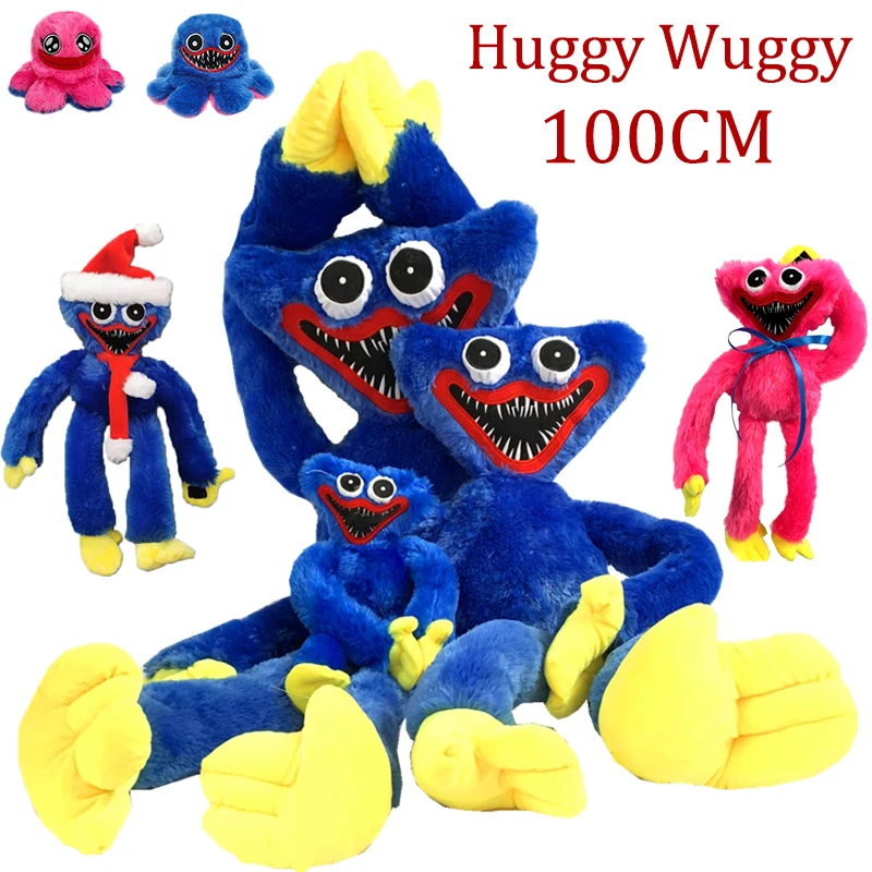 

Игрушка плюшевая маковая Huggy Wuggy, ужасная игра, мягкая плюшевая кукла, кавайная плюшевая Рождественская игрушка для детей, подарки