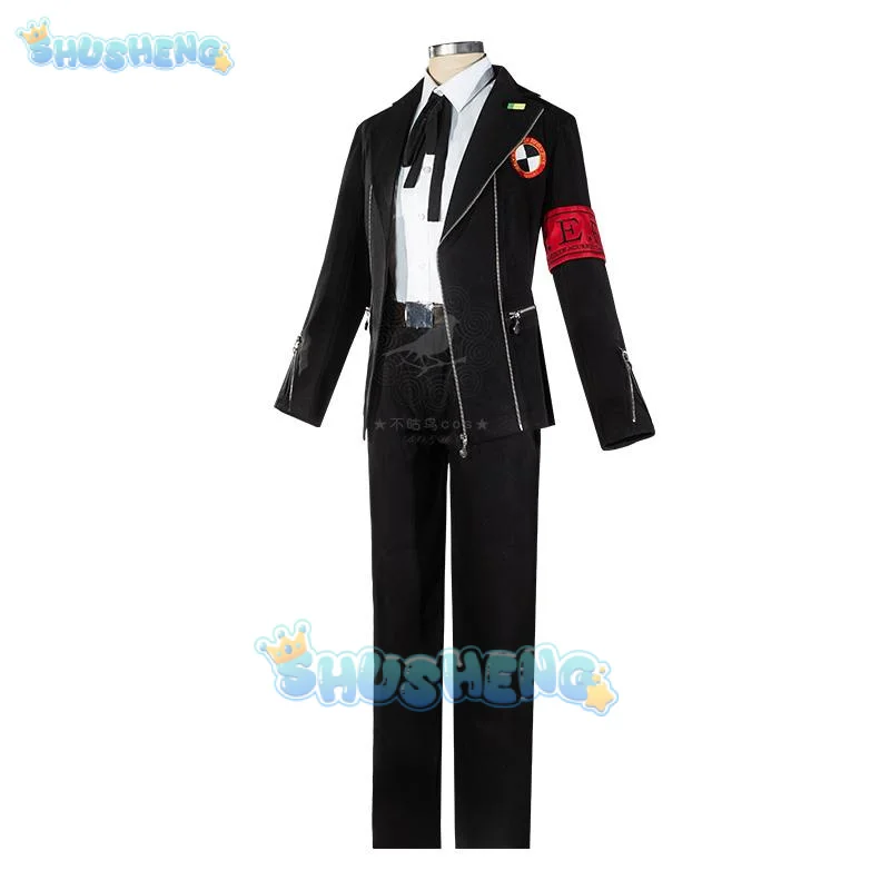 Юки Макото Косплей Костюм Игра Persona 3 школьная форма костюмы для красивых мужчин