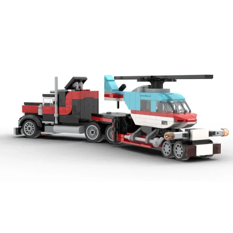 314 шт. Детский конструктор вертолет