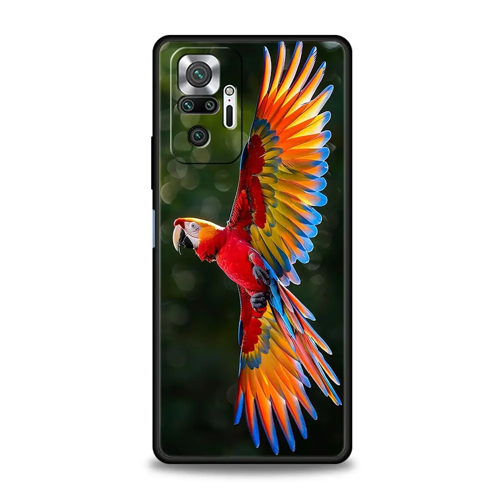 Чехол для телефона Xiaomi Redmi Note 14 13 12 5G 11 10 Pro Plus 4G 9S 9 14C 13C 12C 10C 9C 9A Cover animados de gato conejo oso