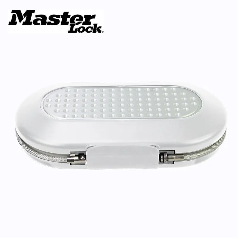 

Master Lock 5900D Портативный небольшой ящик с замком Набор ваш собственный кодовый замок Портативный сейф Персональный дорожный сейф ‎ 5900D Черный Серый ﻿