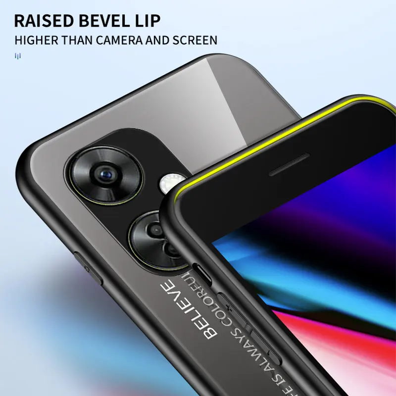 Задняя крышка OnePlus Nord N30 задняя из твердого силикона для NordN30