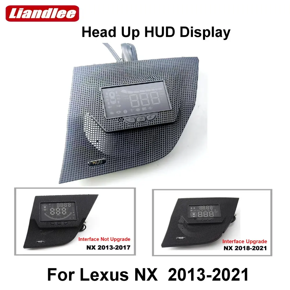 

Для Lexus NX AZ10 2013-2021 салон автомобиля проекционный дисплей OEM HUD проектор система сигнализации на лобовом стекле авто электронные аксессуары