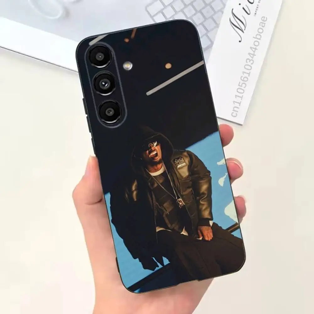 Фото Чехол для телефона P-Playboi C-Carti Music для Samsung S25,24,21,22,23,20,S30,Ultra,Plus,Fe,Lite,Note,5G, черный, мягкий №2