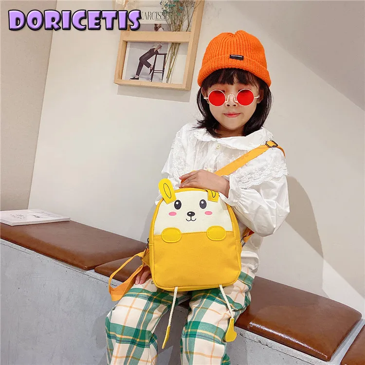 

Children Backpack Cute Cartoon Animals Pattern Light High Capacity School Bag Kindergarten Kids Travel Double Shoulder Backpack