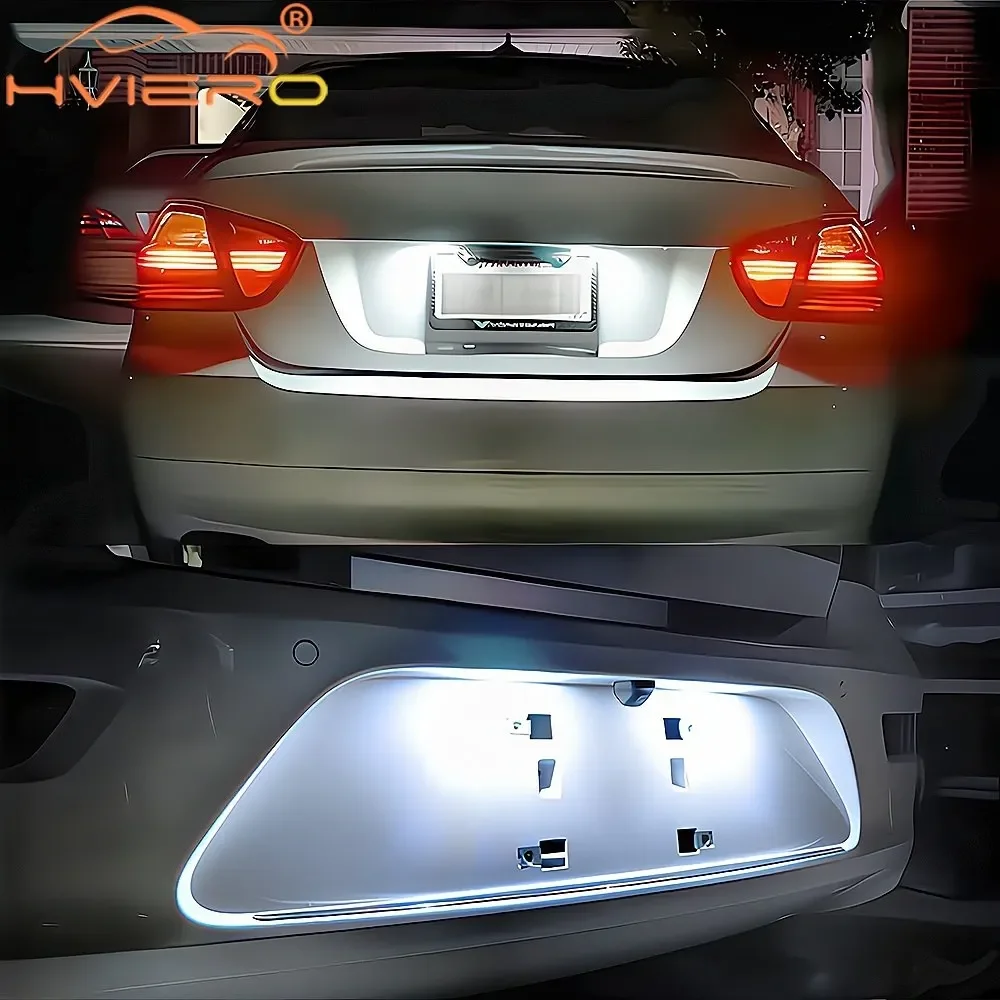 Автомобильный светодиодный светильник багажника 12 В T10 W16W CANBUS стоп-сигнал