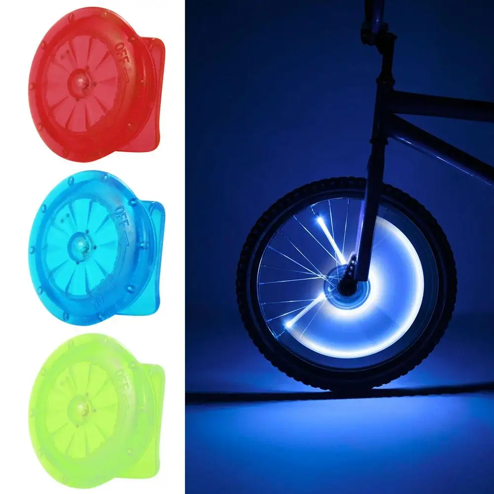 Велосипедный/мотоцикл ночная езда на спицах детский предупредительный световой