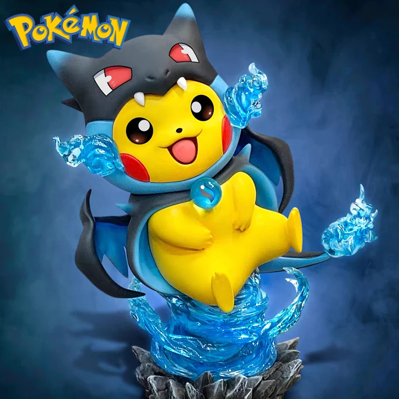 

Фигурка из аниме «Покемон Пикачу» для косплея, персонаж из сериала «харизад», бластоз, венузавр, гэнгар, Коллекционная модель, статуэтка для...