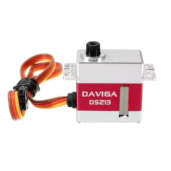 

Микроцифровой сервопривод KST DAVIGA DS213MG 3 кг 16 г для вертолета 450 RC Swashplate