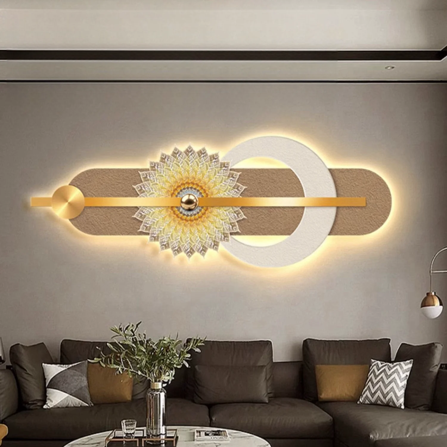 Креативная идея Modena настенный светильник из хрустального фарфора украшение для