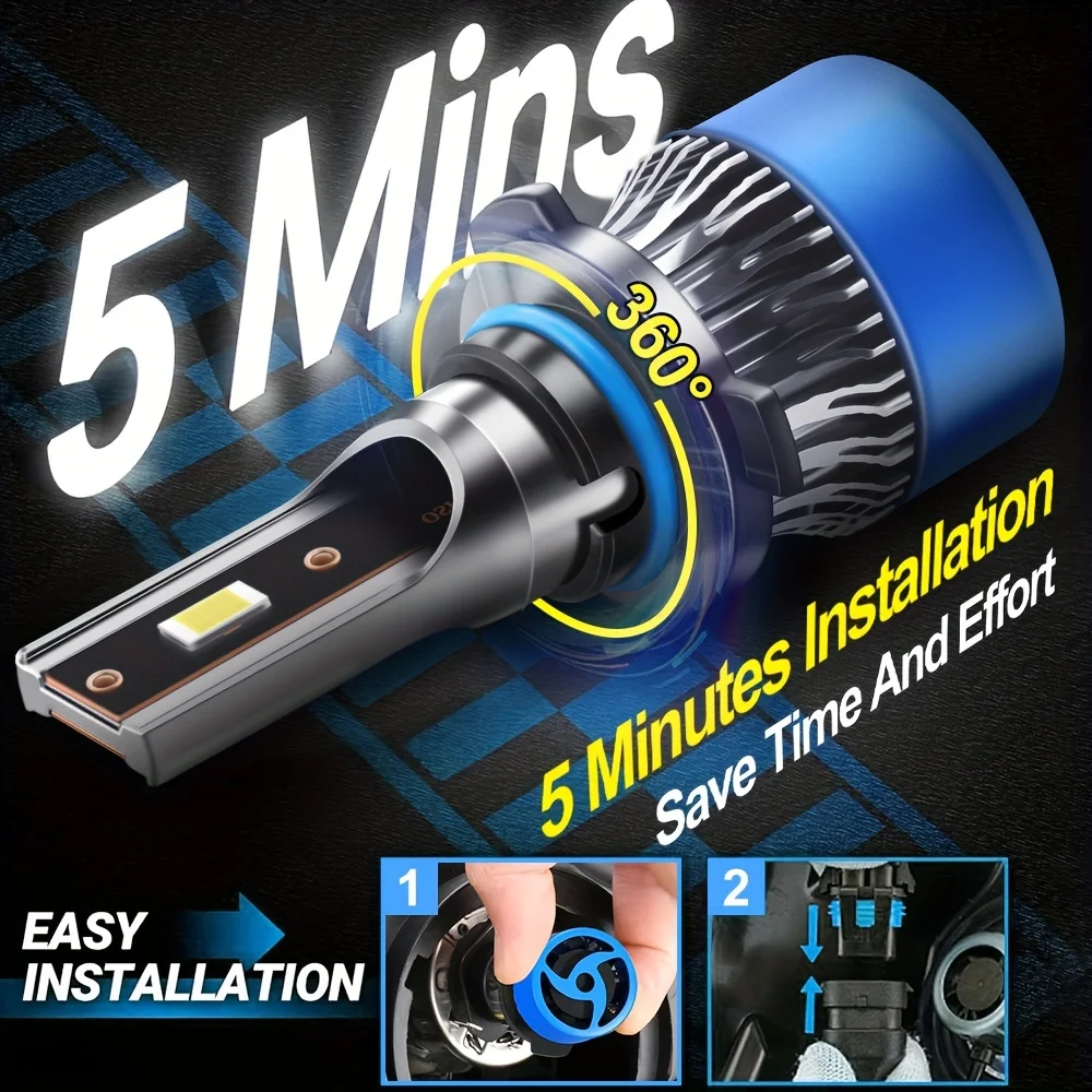 4 шт. чип 2017 CSP для Chevrolet Колорадо (9005) 6000/HB3 дальний свет + H11 Ближний блестящий 3570 к