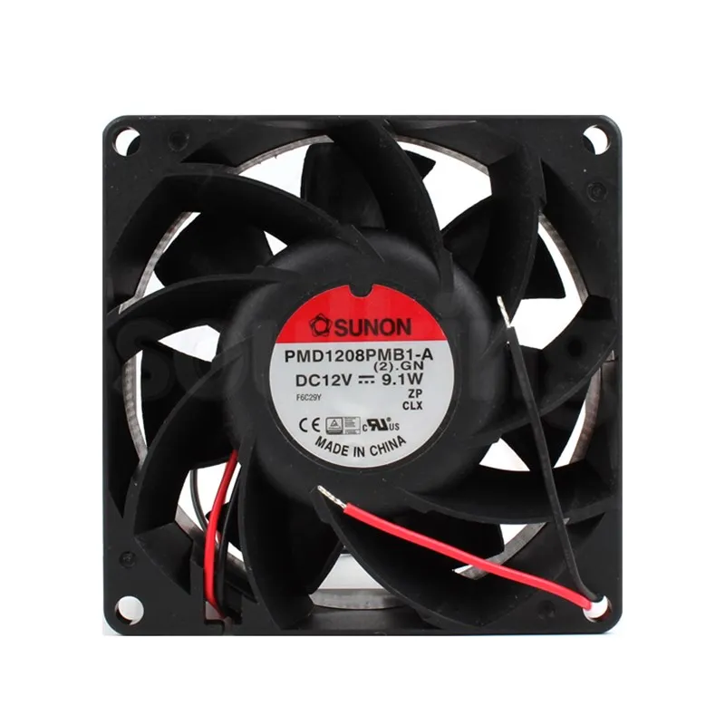 

PMD1208PMB1-A.(2).GN 8038 12V 9.1W ball cooling fan 6 Month Warranty