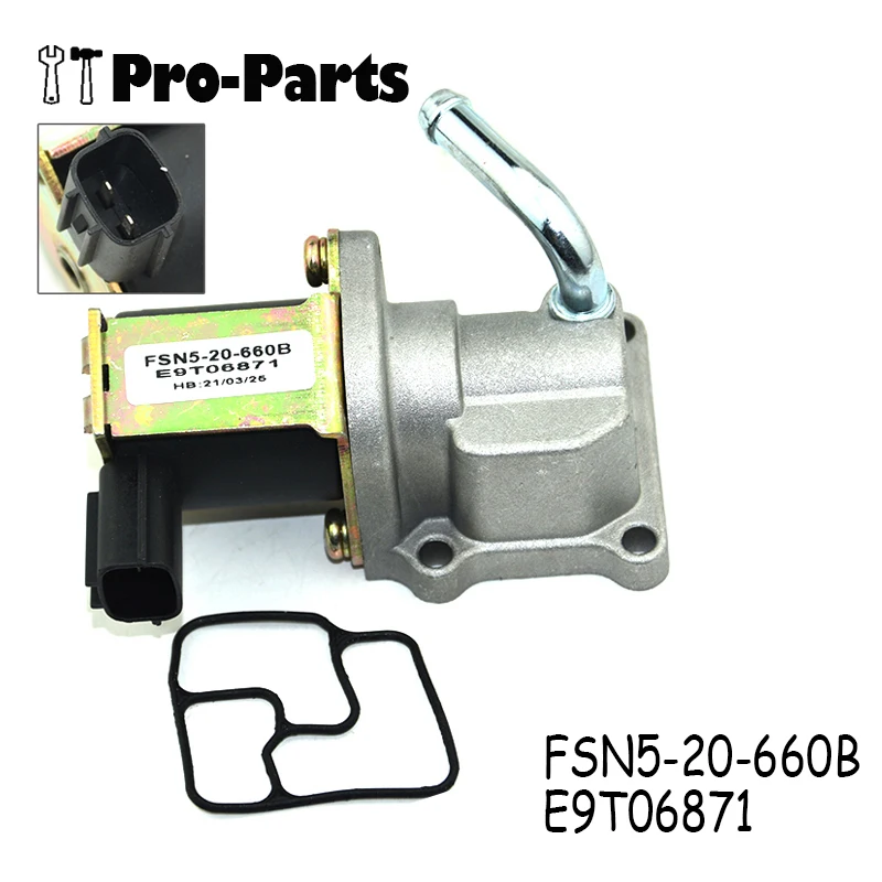 

FSN5-20-660B New Idle Air Control Valve E9T06871 For Mazda 626 Protege ES DX LX 5 FSN520660B