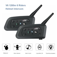 multi intercom 1000m motorcycle bluetooth compatible helmet wireless communicator moto walkie talkie interpones helmet headset