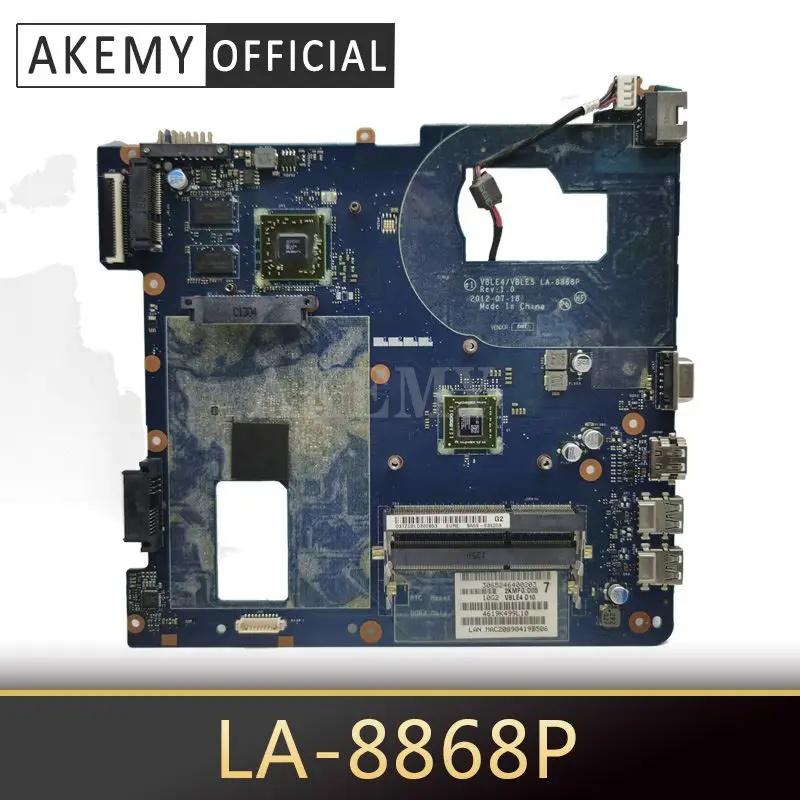 

Akemy For Samsung NP355 NP355E5C Laptop Motherboard BA59-03420A BA59-03422A BA59-03420A VBLE4 VBLE5 LA-8868P tested 100% work