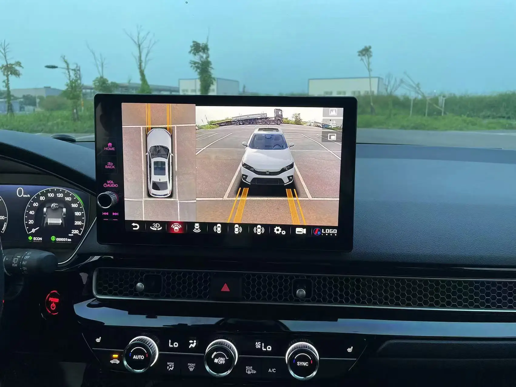 Автомобильный мультимедийный видеоплеер 8 + 256 ГГц 11 5 дюйма Android 13 для Honda Civic 2022-2024