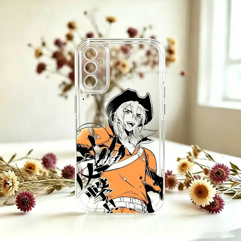 Фото Чехол для телефона Dr Stone-e R-Ryusui N-Nanami для Samsung A10,12,20,21S,30,31,40,50,51,52,70,71, прозрачный чехол №2