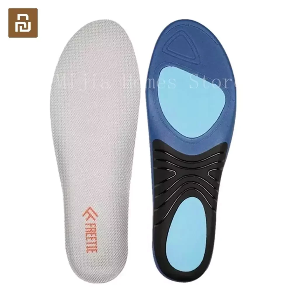 

Youpin FREETIE EVA Shock Absorption Sports Insole Comfortable High Elastic Insoles Breathable Sweat Shoe Insole For Sport Casual