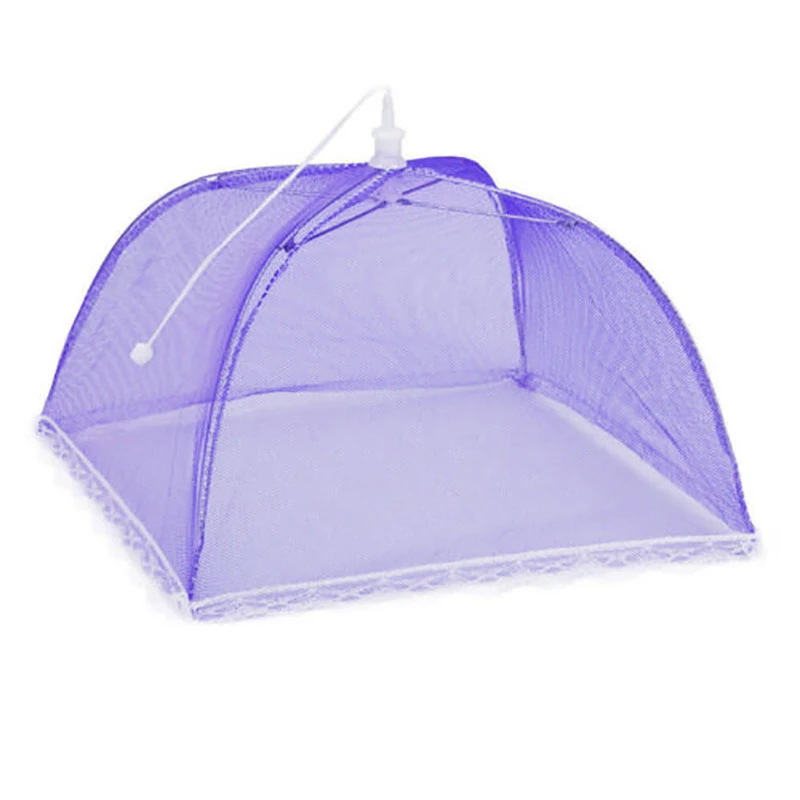 

Kitchen Dish Cover Eco-friendly Food Cover Foldable Umbrella Protector -up Net Wasp Net Party Barbecue Kitchen Special Tool