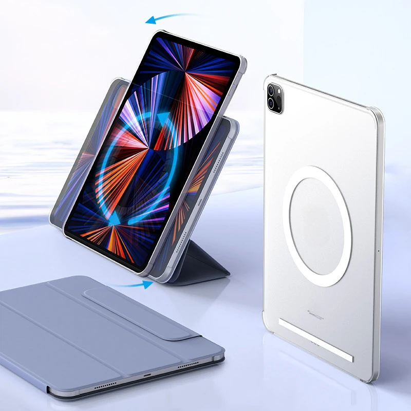 

Аксессуары для Ipad Air 5 2022, умный чехол-книжка для Ipad Air 4 10,9, съемные магнитные разделительные Чехлы для Ipad Pro 11 12,9 Mini6